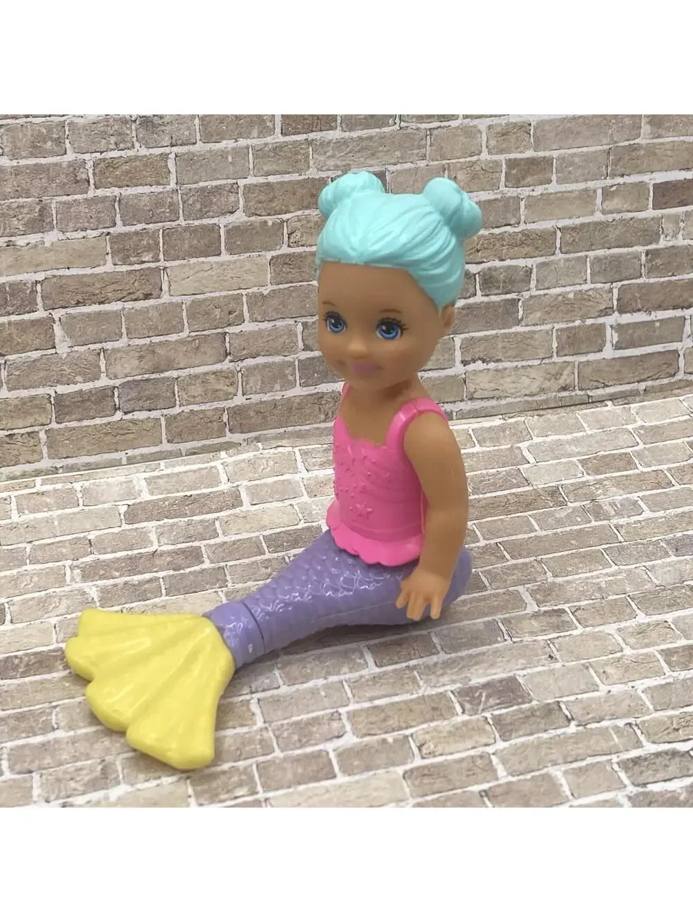 Barbie Dreamtopia Kelly Chelsea Mermaid Doll Purple Hair 6” Toy B18 - Picture 7 of 8